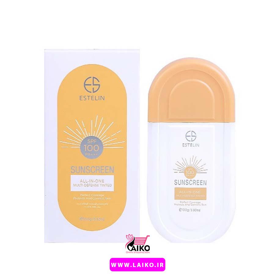 ضد آفتاب استیلین رنگی تینتی SPF70