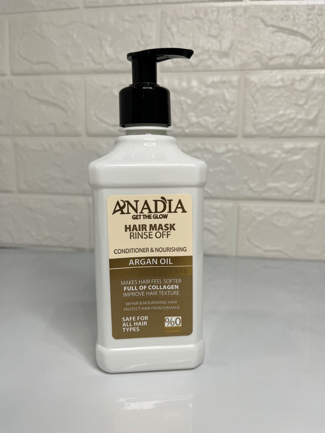 ماسک مو ARGAN OIL داخل حمام آنادیا