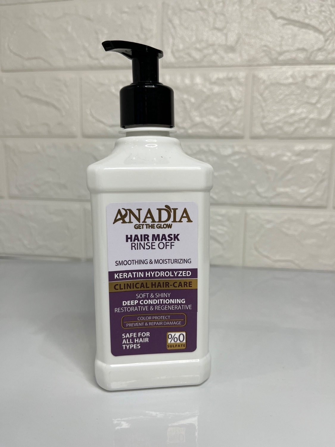 ماسک مو KERATIN HYDROLIZED داخل حمام آنادیا